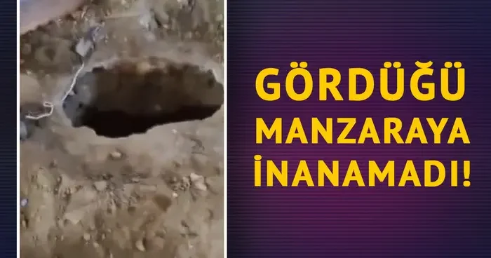 İstanbul dan kalkıp babaevine geldi, anahtarı olmayınca bahçe kapısını kırarak içeri girdi... Gördüğü manzara karşısında ise gözlerine inanamadı!