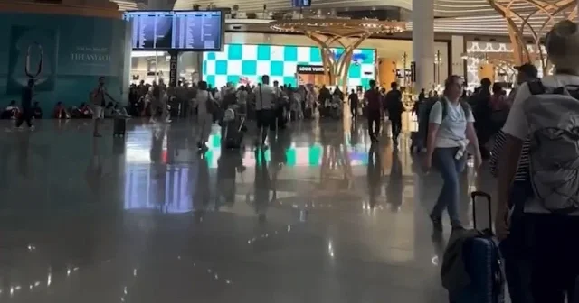 Madrid’de Havalimanı nda kargaşa İstanbul’da 5 yıldızlı konfor VİDEO İZLE