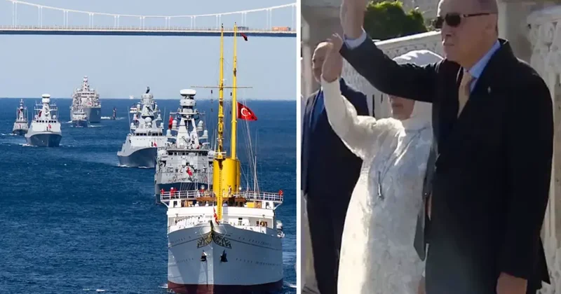 Mavi Vatan ın koruyucuları İstanbul u ve Cumhurbaşkanı Erdoğan ı selamladı