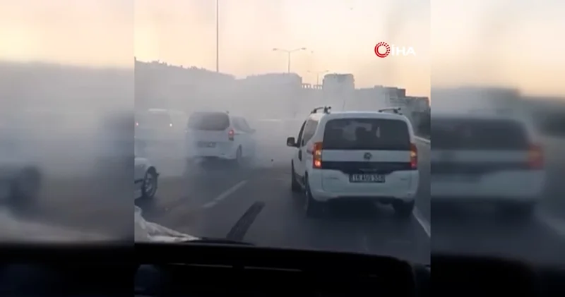 Yine düğün, yine magandacılık faaliyetleri: Yolu kapatıp lastik yaktılar
