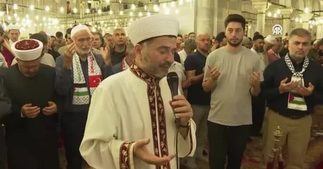 Gazze için eller semaya yükseldi!