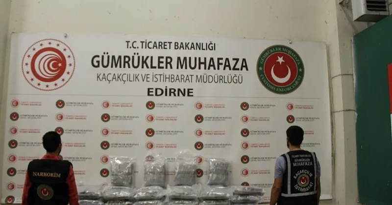 Sınırdan geçirilecekti... Kilolarca uyuşturucu ele geçirildi Sözcü Gazetesi