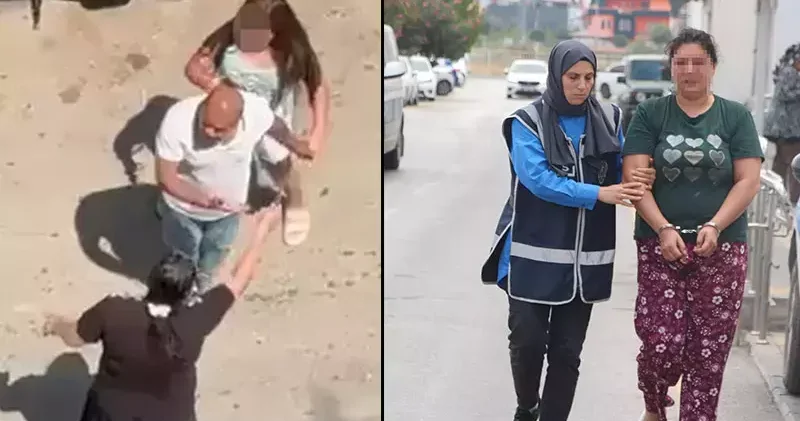 Kızına, kendilerini terk eden babasının fotoğrafını tabletin ekranına koyunca saldırmış