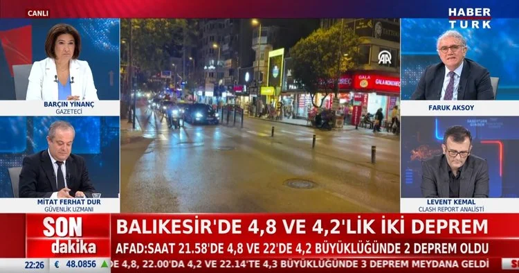 Prof. Şener Üşümezsoy, Balıkesir depremini değerlendirdi