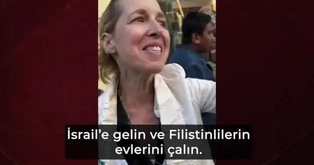 Almanya da İsrail destekçilerine Alman kadından sert tepki: O sözler beğeni topladı!