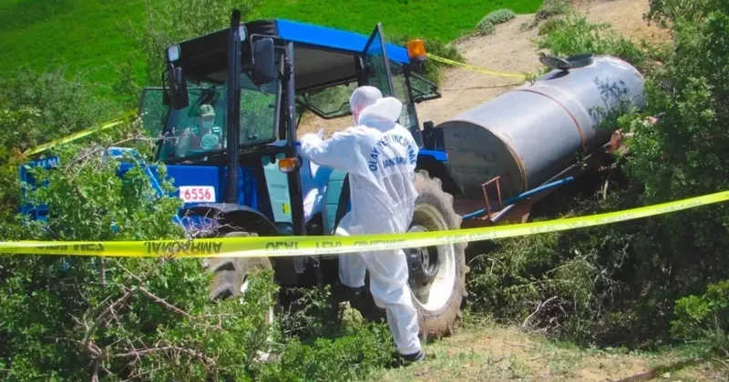 Arı Sokması Sonucu Traktörde Hayatını Kaybetti