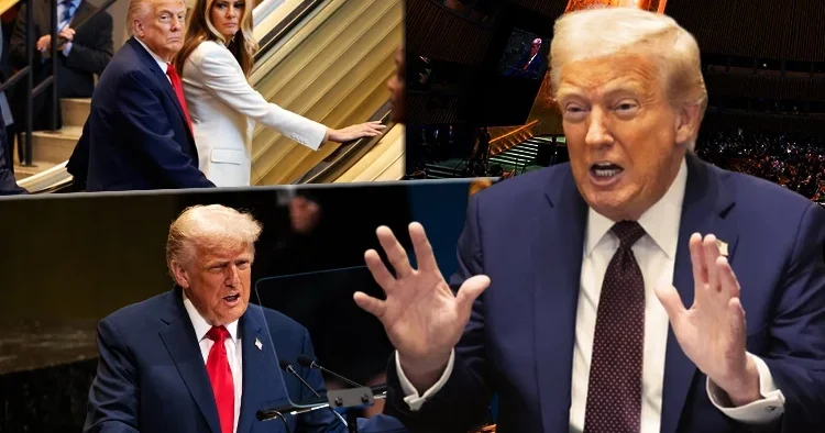 New York taki Genel Kurul a aksilikler damga vurdu: BM çalışanları Trump la dalga geçti