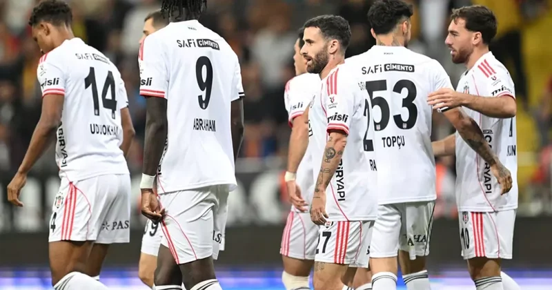Beşiktaş tan bu sezon bir ilk