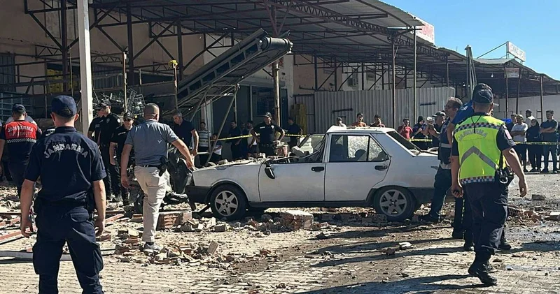 Antalya’daki toptancı halinde patlama: İşletme sahibi tutuklandı