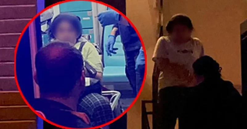 Genç kadın ortalığı karıştırdı: Kapının arkasından çığlıklar attı ekipler gözlerine inanamadı!