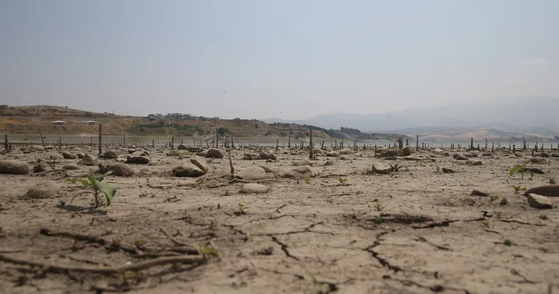 Kahramanmaraş a içme suyu sağlayan barajlar neredeyse kurudu