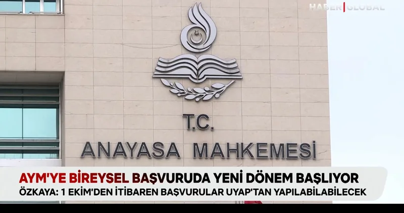 AYM ye bireysel başvuruda yeni dönem: Bireysel başvuru UYAP tan yapılabilecek