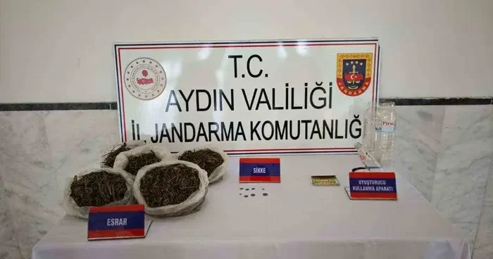 Kuyucak’ta uyuşturucu madde ele geçirildi