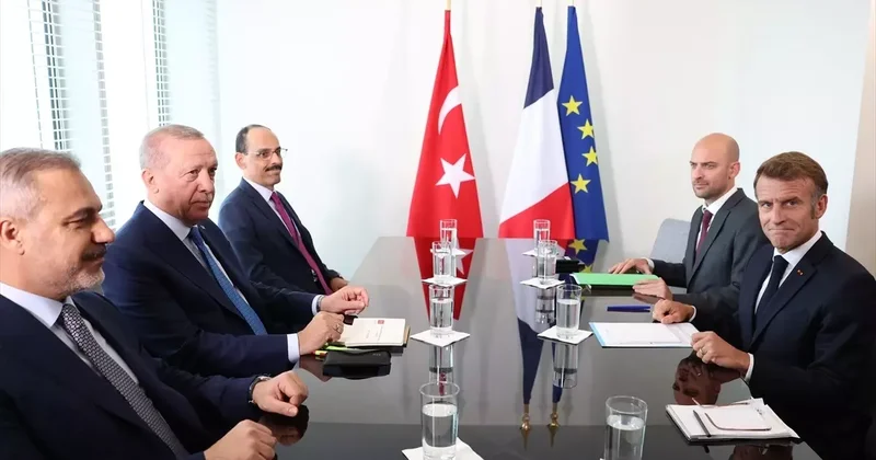Erdoğan dan Macron a çağrı: Netanyahu ya baskıyı artırmak sonuç getirebilir