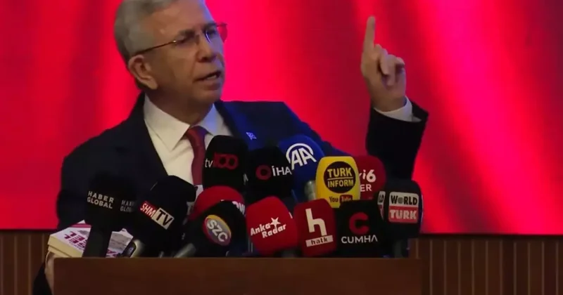 Gözlerin çevrildiği Mansur Yavaş esip gürledi: Gökçek ve ailesi hapse girmeden...