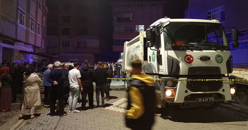 Çöp kamyonunun altında kalan kadın feci şekilde can verdi