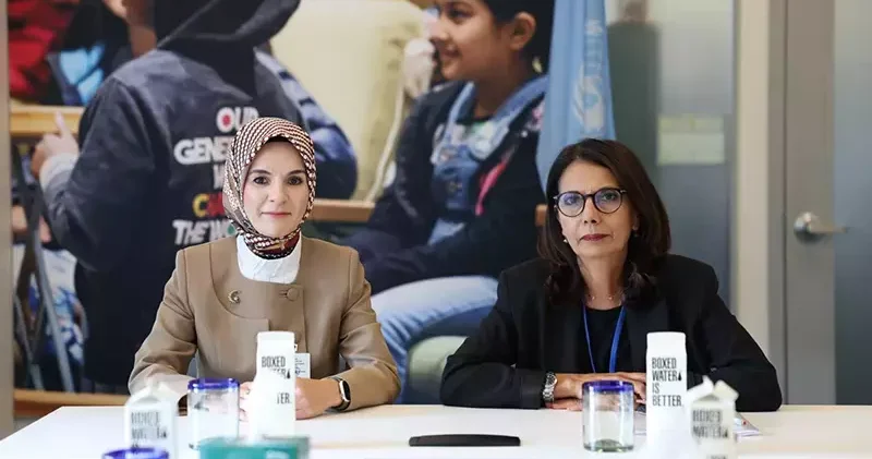 Bakan Göktaş, BM Genel Sekreteri Çocuklara Yönelik Şiddet Özel Temsilcisi M’jid ile bir araya geldi