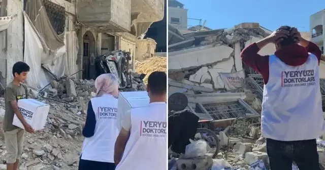 Yeryüzü Doktorları bağışlanan kurban etlerini Gazze ye ulaştırdı Dünya Haberleri