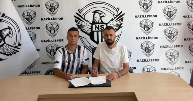 Nazillispor da Mehmet Kayra ya profesyonel imza Futbol Haberleri