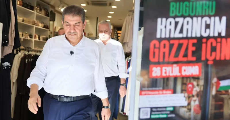 Başkan Göksu’dan esnaflara Gazze’ye destek çağrısı