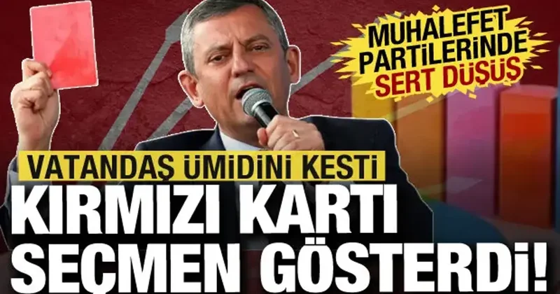Vatandaş muhalefetten ümidini kesti: Anket sonuçları gerçeği ortaya çıkardı!