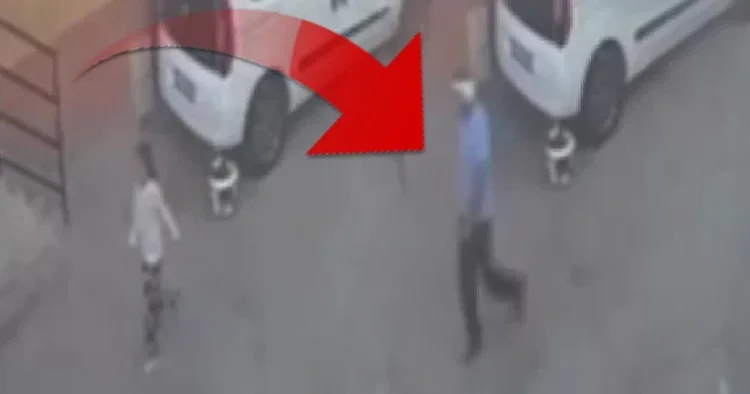 Gaziantep te güpegündüz yaşandı! Kız çocuğunu mahalleli kurtardı