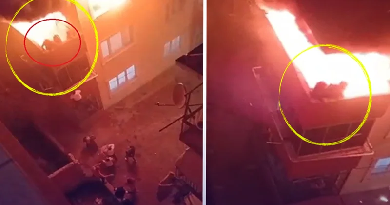 Yüreği dayanmayan okumasın! 2 kadın 1 bebek balkonda yanarak can verdi Sözcü Gazetesi