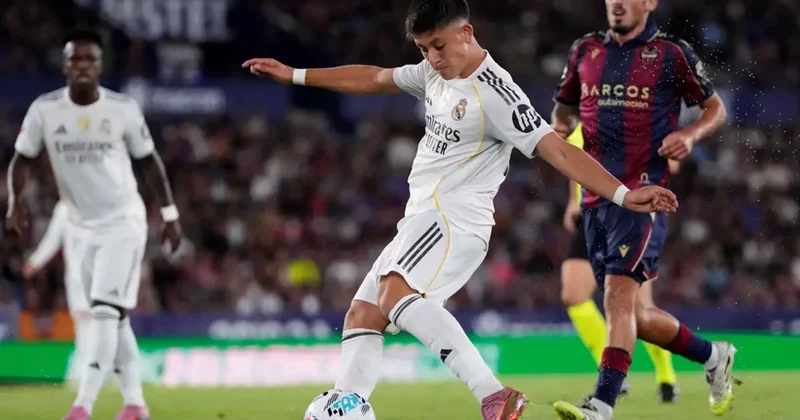 Arda Güler boş geçmedi! Real Madrid, Levante yi 4 1 yendi