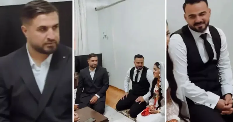 Gelinin mehir isteği sonrası damadın boynu büküldü