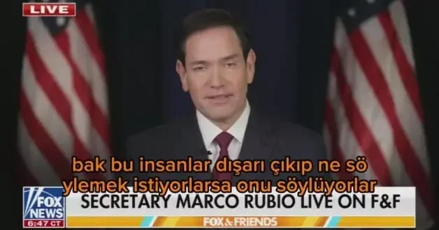İsrail yanlısı Rubio dan manipülatif sözler! Erdoğan Trump görüşmesi öncesi havayı geren ifadeler