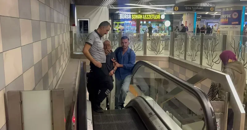 Bursa da Metro İstasyonunda Çarpma Kazası