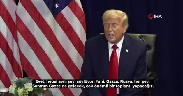 Trump ve Macron kameraların önünde tartıştı! Filistin anlaşmazlığı patlak verdi