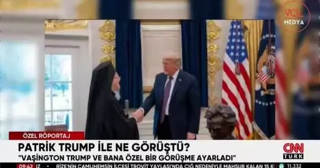 Fener Rum Patriği ABD de yaptığı açıklamaların çarpıtıldığını söyledi