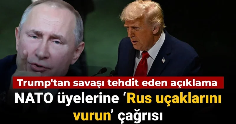 Trump NATO üyelerine çağrı yapmıştı: Polonya Rus uçaklarını vuracağını açıkladı!