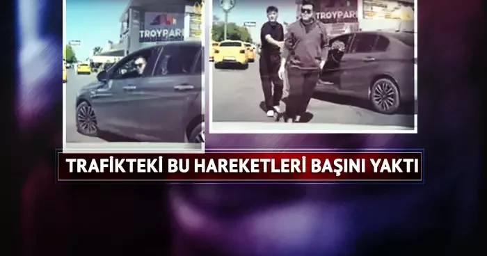 Hem ceza aldı hem ehliyetinden oldu! Trafikteki hareketleri başını yaktı