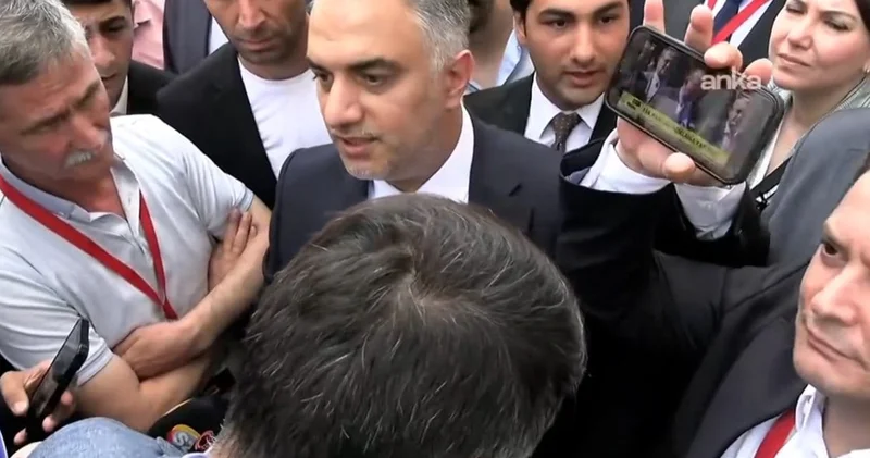 Kongreyi durdurmak isteyen heyet YSK nın kararını böyle öğrendi! İşte o anlar