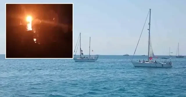 Küresel Sumud Filosu na ses bombalarıyla taciz: İki gemi hasar gördü Ortadoğu Haberleri