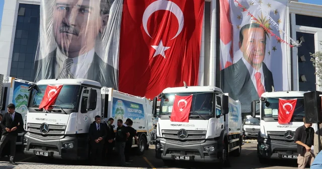 Yeşilyurt Belediyesi 200 milyon liralık 21 temizlik aracını hizmete aldı Malatya Haberleri