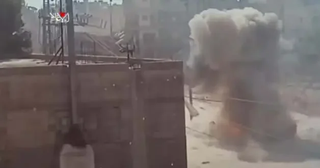 İsrail tankı alev topuna döndü! Gazze de yine cehennemi yaşadılar