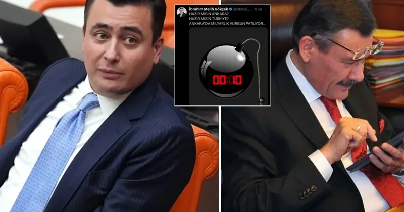 Melih Gökçek in Saatli bomba paylaşımını oğlu böyle savundu: Babam onu kast etti