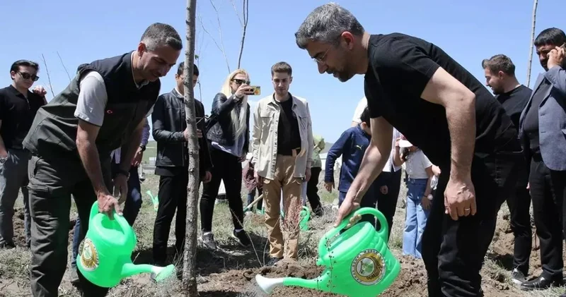 TBMM nin 105 inci yılı anısına 105 bin fidan
