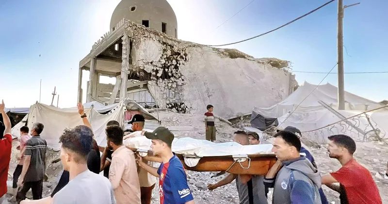 İsrail’in bombaları annenin yüreğine düştü... 10 çocuğundan 9’u saldırıda öldü