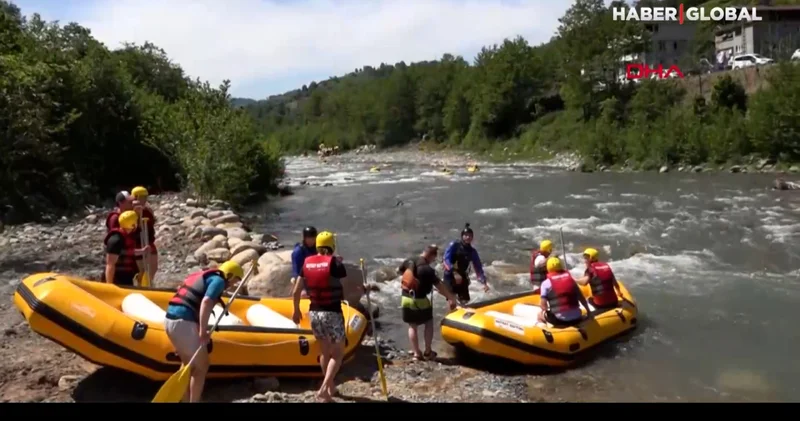 Karadeniz turizminde rafting atağı
