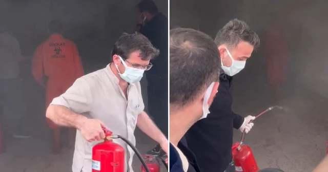 Üsküdar Devlet Hastanesi nde korkutan yangın: Olay yerine çok sayıda ekip sevk edildi, işte ilk görüntüler İstanbul Haberleri