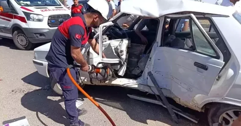 Şanlıurfa da Zincirleme Kaza: 2 Yaralı