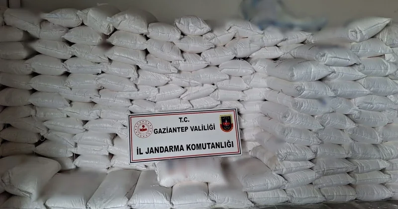 Gaziantep te tonlarca sahte deterjan ele geçirildi