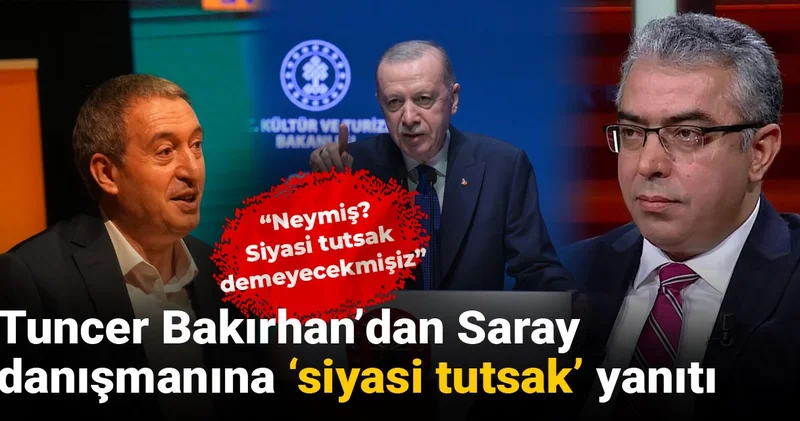 Tuncer Bakırhan dan Saray Danışmanına siyasi tutsak yanıtı Neymiş? Siyasi tutsak demeyecekmişiz