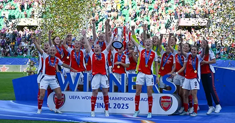 Arsenal stuns reigning Barcelona to claim Women s Champions League glory