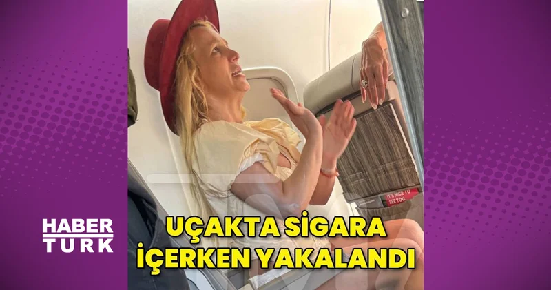 Uçakta sigara içerken yakalanan Britney Spears özür diledi magazin haberleri