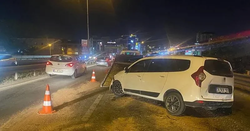 Pendik te zincirleme trafik kazası